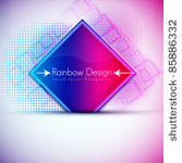 colorful square vector design