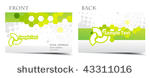 vector business card set  for...
