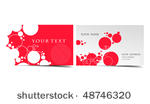 vector business card set  for...