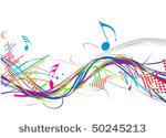 music theme for more vector...