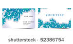 vector business card set 