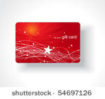 beautiful gift card  vector...