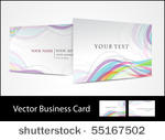 vector business card set  for...