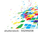 abstract mosaic colorful...