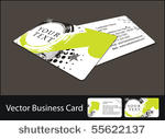 vector business card set  for...