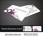 vector business card set  for...