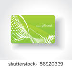 beautiful gift card  vector...