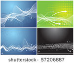 abstract arrow background with...