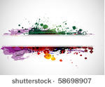 abstract colorful banner...
