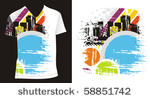t shirt design template....
