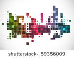 vector colorful mosaic pattern...