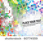 abstract mosaic background ...