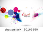 abstract colorful banner design....
