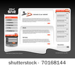 abstract web site template...