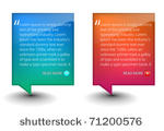 web banner elements for web...