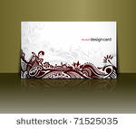 beautiful gift card design...