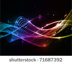abstract wave line background....