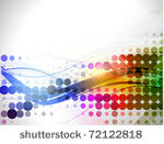 abstract colorful circle...