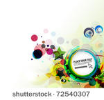 abstract colorful circle vector ...