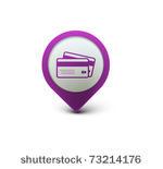 3d vector credit cards icon...