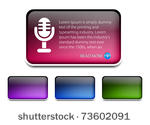 set of web elements design ...