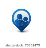 3d vector user web icon design...