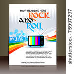 presentation of flyer design...