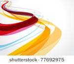 abstract wave background...