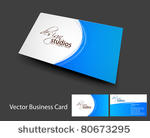 vector business card set  ...