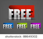 curls free trial labels design...