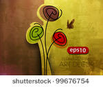 vector floral design element...