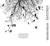 tree and bird