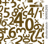 background with numbers...