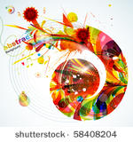 abstract colorful background....