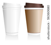 plastic coffee cup templates...