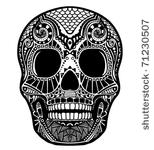 skull ornament
