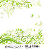 spring green background