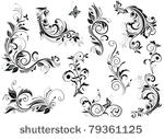vintage floral design