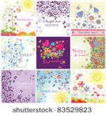 summery greeting cards