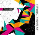 abstract technology background...