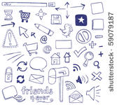 web doodles