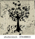  abstract background a tree