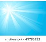 asymmetric light burst with the ...