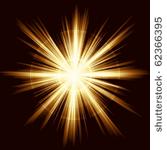 square golden explosion of...