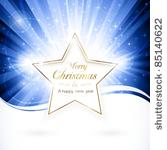 shiny golden star with the...