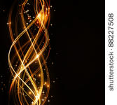 overlaying wavy lines forming...
