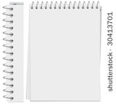 high detailed spiral bound...