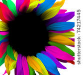 creative digital flower....