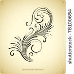 swirl ornament design