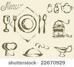 place setting and restaurant...
